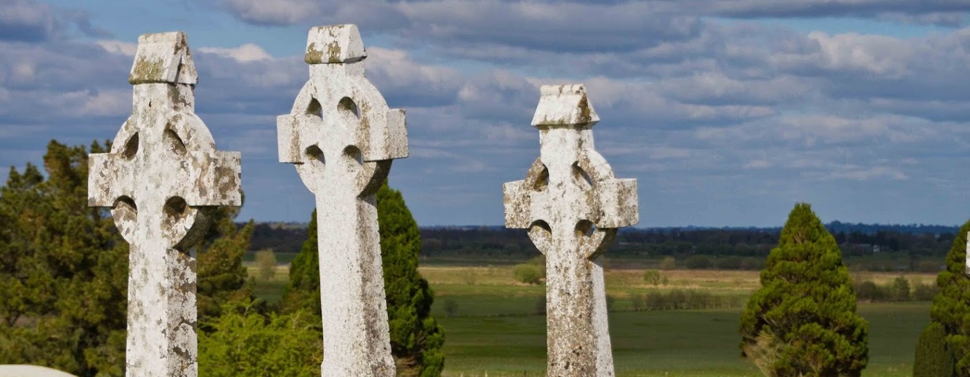 Irland Kloster Clonmacnoise