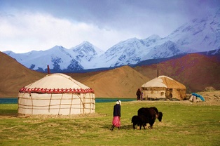 Usbekistan Schlafen in Jurten / oder Hotels
